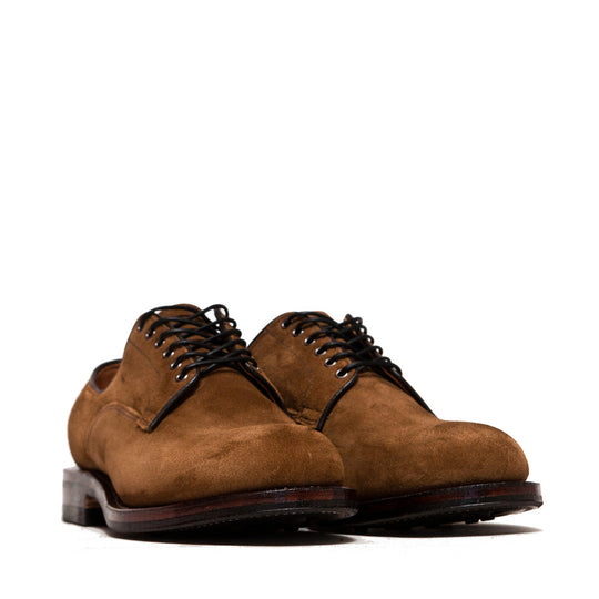 Viberg Snuff Suede Derby Shoe